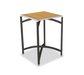 Forbes Industries 24" Square Collapsible Table w/ Corner Mount - Laminate Top w/ Black Steel Frame, 24"H (7024L-24)-cityfoodequipment.com
