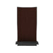 Forbes Industries Mobile Safety Shield Partition w/ Wood Veneer Panel & Brushed Steel Frame (7866)-cityfoodequipment.com