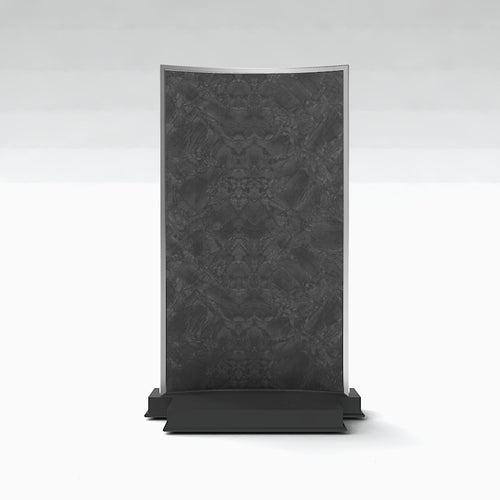Forbes Industries Mobile Safety Shield Partition w/ Laminate Panels & Brushed Steel Frame (7863)-cityfoodequipment.com