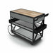Forbes Industries 56" Portable Bar w/ Laminate Cabinet & Butcher Block Work Surface - 28"D x 38"H (F35-5521)-cityfoodequipment.com