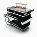 Forbes Industries 56" Portable Bar w/ Wood Veneer Cabinet & Butcher Block Work Surface - 28"D x 38"H (F35-5525)-cityfoodequipment.com
