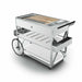 Forbes Industries 56" Portable Bar w/ Laminate Cabinet & Butcher Block Work Surface - 28"D x 38"H (F35-5523)-cityfoodequipment.com