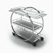 Forbes Industries 52" Portable Bar w/ Avonite Work Surface & Shelves - 24"D x 46"H (F35-5573)-cityfoodequipment.com