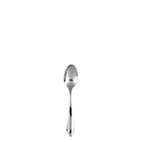 Fortessa 5" Demitasse Spoon with 18/10 Stainless Grade, Forge Pattern (1.5.109.00.022)-cityfoodequipment.com