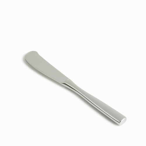 Fortessa 6 3/4" Butter Knife with 18/10 Stainless Grade, Lucca Pattern (1.5.102.00.053)-cityfoodequipment.com