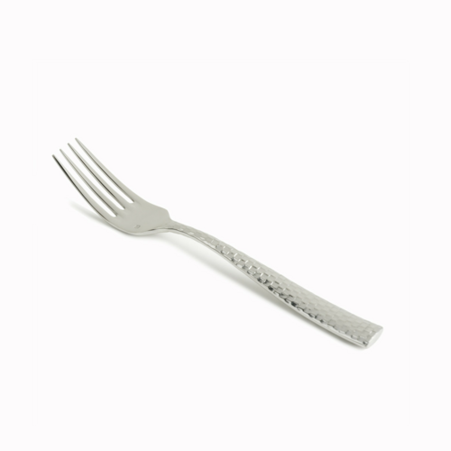 Fortessa 7 1/10" Salad Fork with 18/10 Stainless Grade, Lucca Faceted Pattern (1.5.102.FC.012)-cityfoodequipment.com