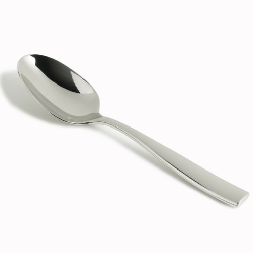 Fortessa 8" Tablespoon with 18/10 Stainless Grade, Lucca Pattern (1.5.102.00.001)-cityfoodequipment.com