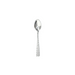 Fortessa 4 7/10" Demitasse Spoon with 18/10 Stainless Grade, Lucca Faceted Pattern (1.5.102.FC.022)-cityfoodequipment.com