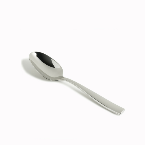 Fortessa 4 3/4" Demitasse Spoon with 18/10 Stainless Grade, Lucca Pattern (1.5.102.00.022)-cityfoodequipment.com