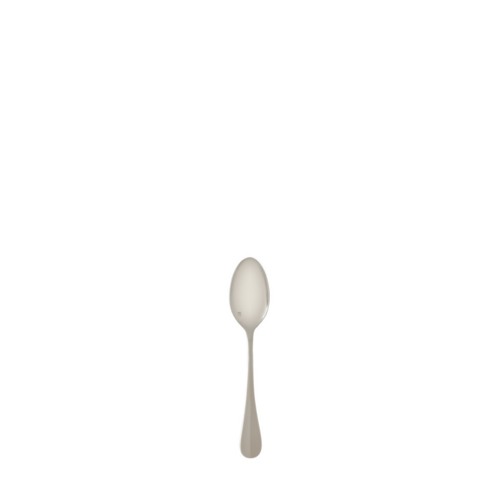 Fortessa 4 1/2" Demitasse Spoon with 18/10 Stainless Grade, Filet Pattern (1.5.884.00.022)-cityfoodequipment.com