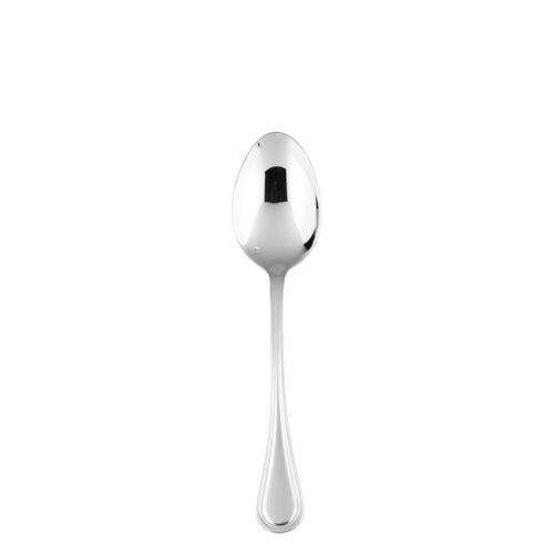 Fortessa 7 2/5" Soup Spoon with 18/10 Stainless Grade, Filet Pattern (1.5.143.00.011)-cityfoodequipment.com