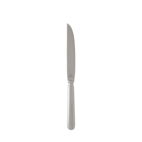 Fortessa 9 3/10" Steak Knife with 18/10 Stainless Grade, Luxe Pattern (1.5.884.00.006)-cityfoodequipment.com