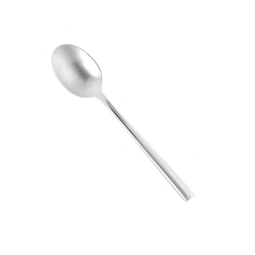 Fortessa 5 1/8" Demitasse Spoon with 18/10 Stainless Grade, Arezzo Pattern (1.5.165.00.022)-cityfoodequipment.com