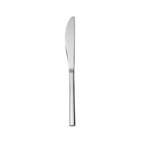 Fortessa 8 3/4" Table Knife with 18/10 Stainless Grade, Arezzo Pattern (1.5.165.00.005)-cityfoodequipment.com