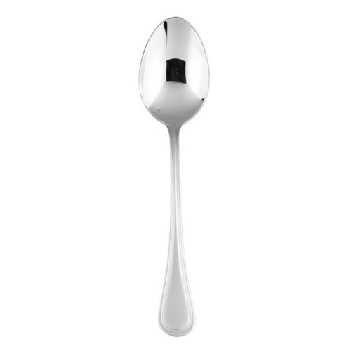 Fortessa 9 1/4" Serving Spoon with 18/10 Stainless Grade, Filet Pattern (1.5.143.00.027)-cityfoodequipment.com