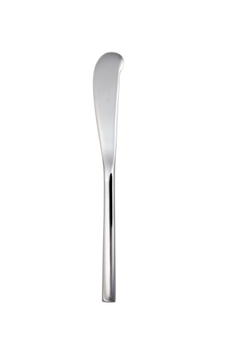 Fortessa 7 3/4" Butter Knife with 18/10 Stainless Grade, Arezzo Pattern (1.5.165.00.053)-cityfoodequipment.com