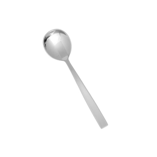 Fortessa 7" Bouillon Spoon with 18/10 Stainless Grade, Catana Pattern (1.5.900.00.003)-cityfoodequipment.com