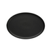 Fortessa Oval Serving Tray - 14 1/4" x 10", China, Black (3100.BLK.01)-cityfoodequipment.com
