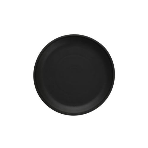 Fortessa 10" Round Perissa Dinner Plate - China, Black (3100.BLK.06)-cityfoodequipment.com