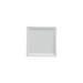 Fortessa 5 1/4" Square Paleo Dinner Plate - China, Ash (3300.13GY)-cityfoodequipment.com