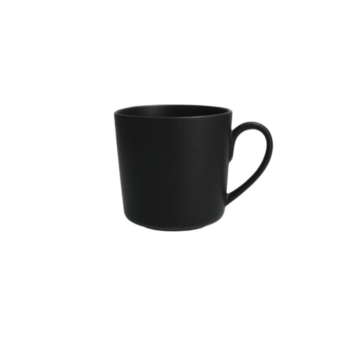 Fortessa 13 1/2 oz Paleo Mug - China, Flint (3300.52482BK)-cityfoodequipment.com