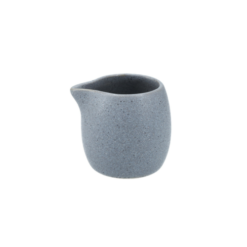 Fortessa 3 oz Sound Creamer - China, Cement (6500.SND.9070)-cityfoodequipment.com
