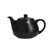Fortessa 29 oz Sound Teapot w/ Lid - China, Midnight (6400.SND.1153)-cityfoodequipment.com