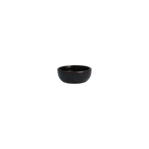 Fortessa 2" Sound Sauce Dish - China, Midnight (6400.SND.1154)-cityfoodequipment.com