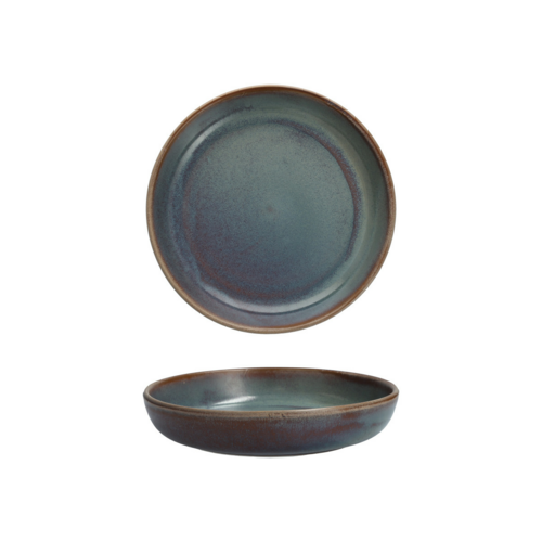 Fortessa 28 oz Round Sound Pasta Bowl - China, Oxide (6600.SND.1339)-cityfoodequipment.com