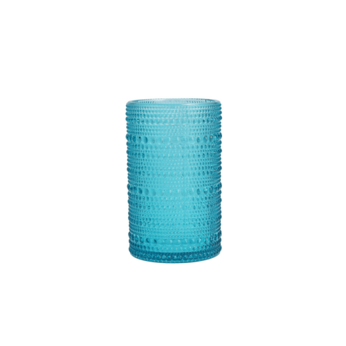 Fortessa 13 oz Jupiter Iced Beverage Bar Glass, Lagoon Blue (DV.JUPITERLB.03)-cityfoodequipment.com