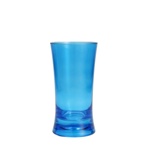Fortessa 17 oz Outside Short Beer Pint Glass, Plastic, Blue (DV.PS.AAV203BL)-cityfoodequipment.com