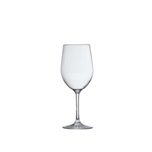 Fortessa 10 oz Outside White Wine Glass, Plastic (DV.PS.128)-cityfoodequipment.com