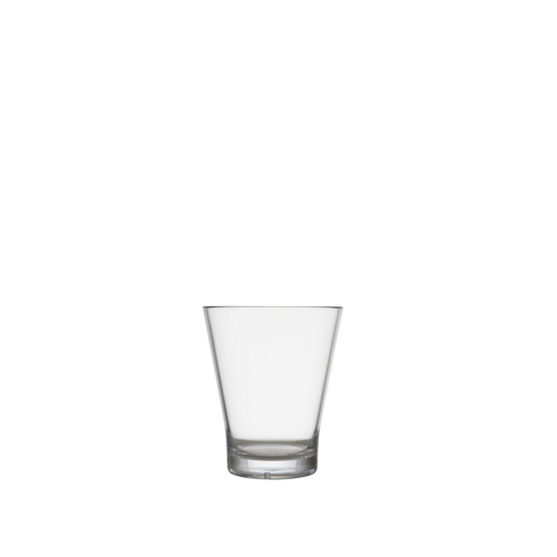 Fortessa 10 oz Outside Juice Glass, Plastic, Clear (DV.PS.1117SD)-cityfoodequipment.com