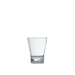 Fortessa 15 oz Outside Double Old Fashioned Glass, Plastic, Clear (DV.PS.1117)-cityfoodequipment.com