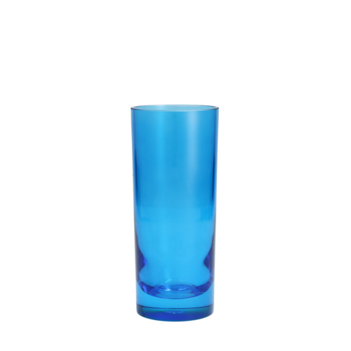 Fortessa 10 oz Outside Collins Glass, Plastic, Blue (DV.PS.HHA603BL)-cityfoodequipment.com