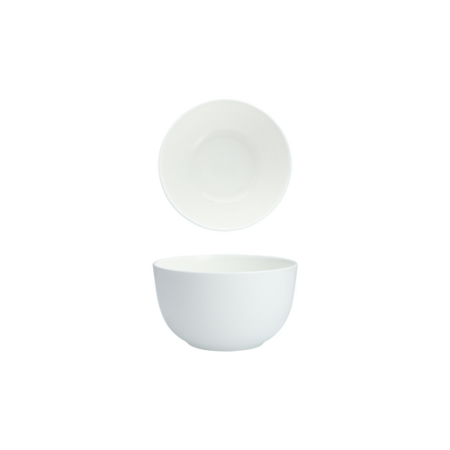 Fortessa 5 1/4" Round Modern Coupe Cereal Bowl - China, White (FFD-MC-804)-cityfoodequipment.com