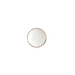 Fortessa 4 3/4" Round Spice Salt Espresso Saucer - China, White (TC7400.DV.4.07)-cityfoodequipment.com