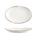 Fortessa Oval Spice Salt Coupe Platter - 12 1/2" x 8 1/2", China, White (TC7400.DV.4.48)-cityfoodequipment.com