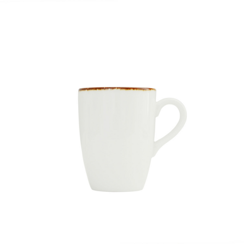 Fortessa 12 3/4" Spice Salt Tapered Mug - China, White (TC7400.DV.4.17)-cityfoodequipment.com