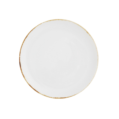 Fortessa 6 1/2" Round Spice Salt Coupe Plate - China, White (TC7400.DV.4.806)-cityfoodequipment.com