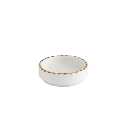 Fortessa 3" Spice Salt Ramekin/Garnish Dish - China, White (TC.ALU-319.4)-cityfoodequipment.com