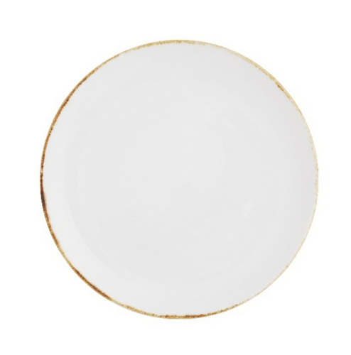 Fortessa 10 3/4" Round Spice Salt Coupe Plate - China, White (TC7400.DV.4.803)-cityfoodequipment.com
