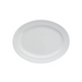 Fortessa 12 3/4" Oval Serena Platter - China, White (TC7600.DV.24)-cityfoodequipment.com