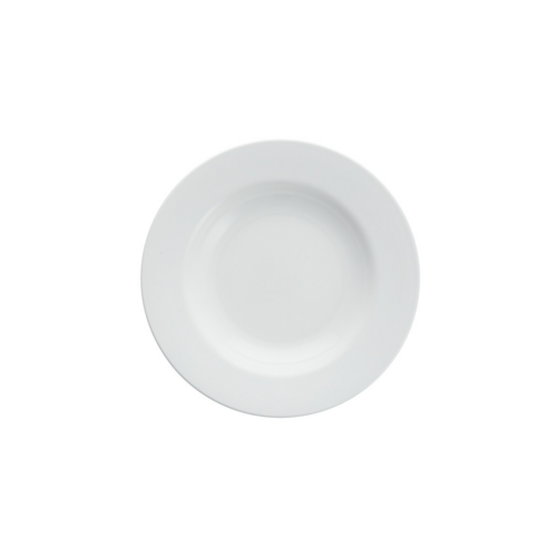 Fortessa 19 oz Round Serena Rim Bowl - China, White (TC7600.DV.12)-cityfoodequipment.com