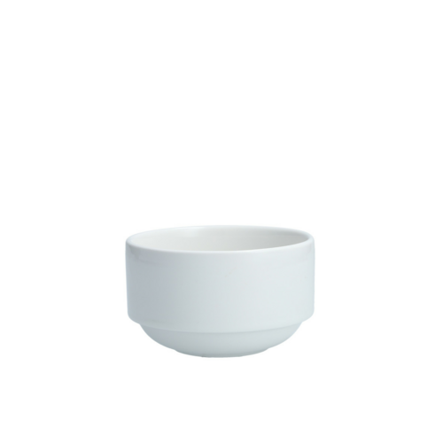 Fortessa 14 oz Round Serena Bouillon Cup - China, White (TC7600.DV.221)-cityfoodequipment.com
