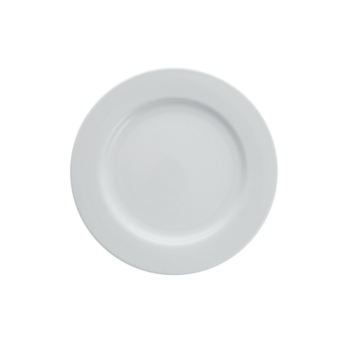 Fortessa 10 3/4" Round Serena Dinner Plate - China, White (TC7600.DV.15)-cityfoodequipment.com
