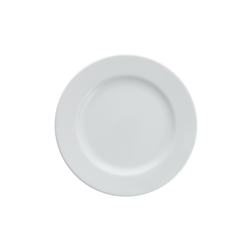 Fortessa 10 1/4" Round Serena Dinner Plate - China, White (TC7600.DV.01)-cityfoodequipment.com