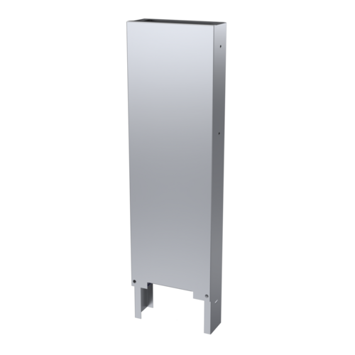 Garland CCDBR-12 Cuisine Backguard/Flue Riser, 35 x 12"W for Add-On Units, & Spreaders-cityfoodequipment.com