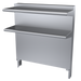Garland CCDHS-36 Cuisine Backguard/Flue Riser w/ Double High Shelves, 35 x 36"W-cityfoodequipment.com