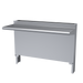 Garland CCHS-36SU Cuisine Backguard/Flue Riser w/ Single High Shelves, 35 x 36 W, Step Up Ranges-cityfoodequipment.com